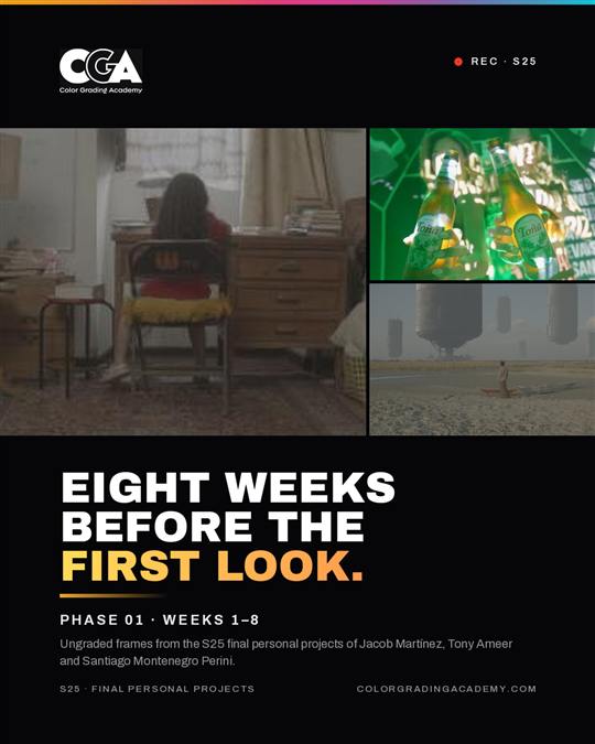 Post de Color Grading Academy producido con Feedgood